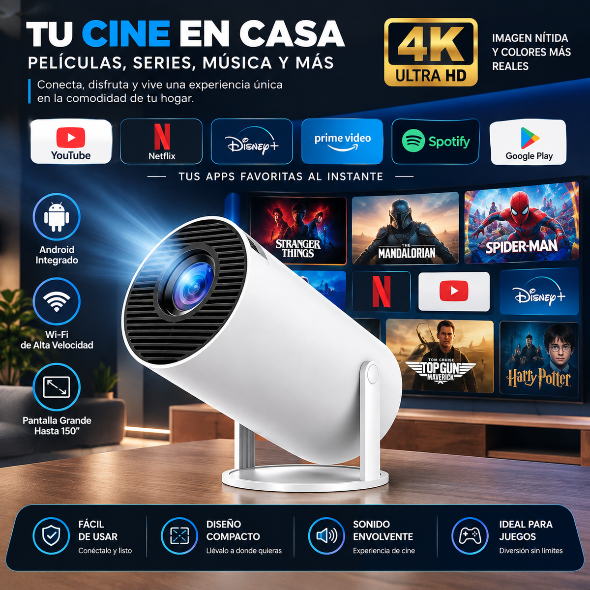 Proyector Gaming