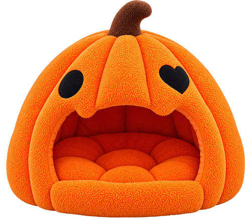 Camas para mascotas versión Calabaza