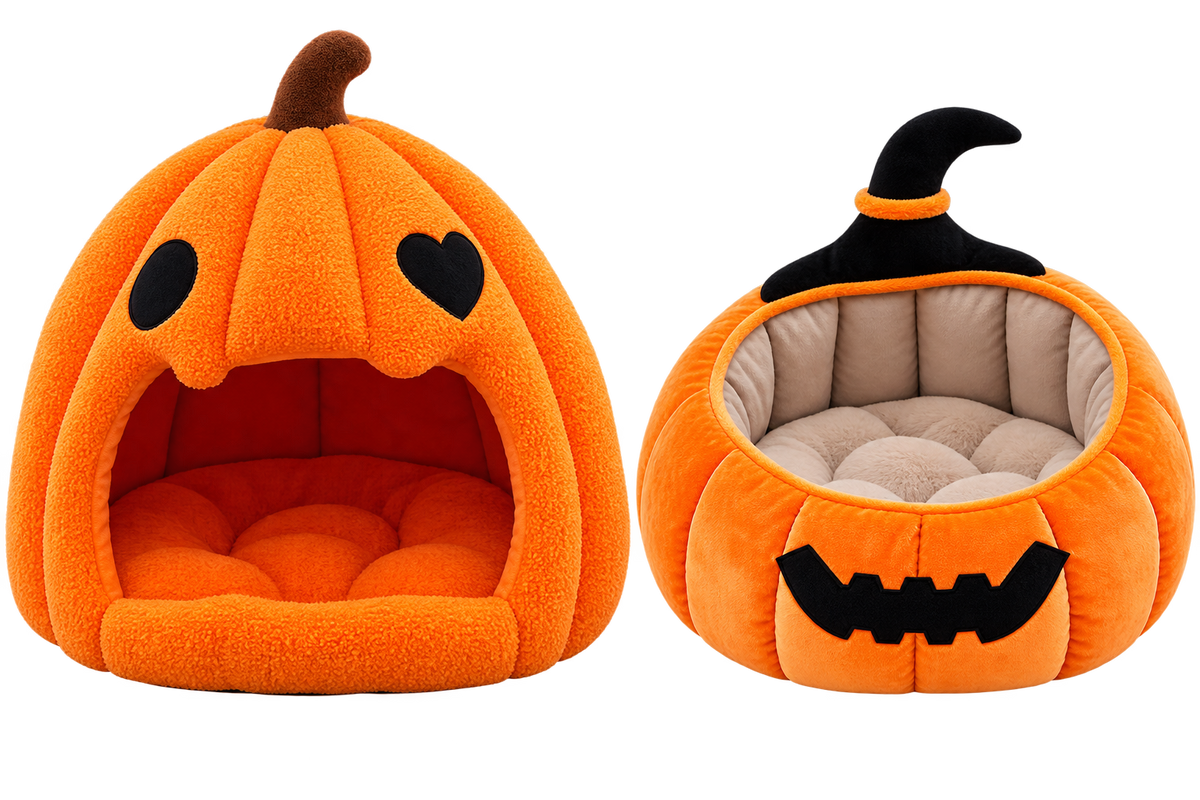 Camas para mascotas versión Calabaza